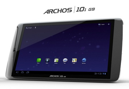 Archos 101 G9 Android 3.1 Honeycomb Tablet