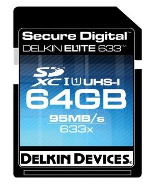 Delkin Elite633 64GB 633X UHS-I Memory Card