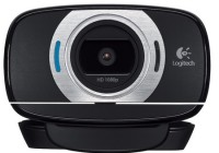 Logitech HD Webcam C615 with Fold-and-Go Design front