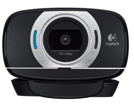 Logitech HD Webcam C615 with Fold-and-Go Design front