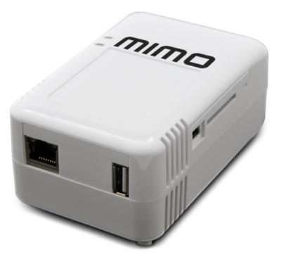 MimoPlug Compact Plug Computer bundled with MIMO Monitors