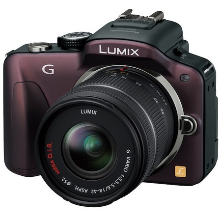 Panasonic LUMIX DMC-G3 Micro Four Thirds Camera brown