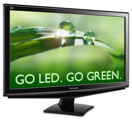 ViewSonicVA2448-LED Slim LED-backlit Monitor