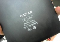Haier HaiPad Android Tablet back