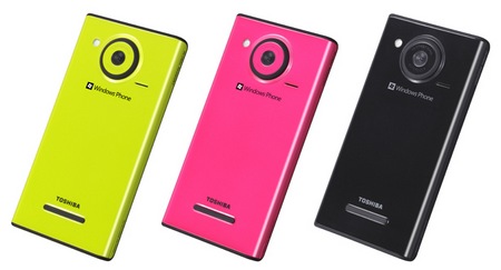 KDDI au IS12T Windows Phone by Fujitsu Toshiba runs Mango colors