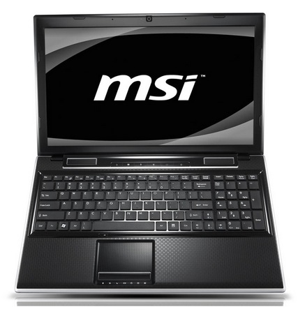 MSI FX620DX Sandy Bridge Notebook with Geforce GT540M 1