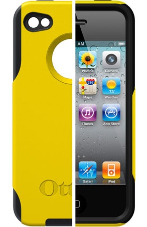 OtterBox Commuter Series Case for iPhone 4 now comes in Black Yellow