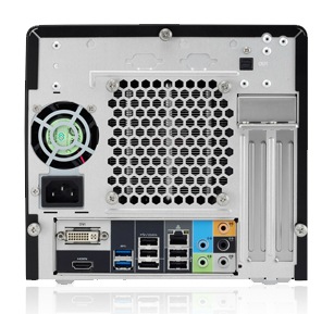 Shuttle XPC H3 6700P Mini PC with Sandy Bridge Core i5 i7 back