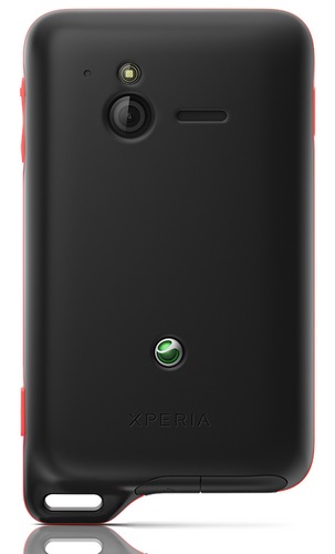 Sony Ericsson Xperia active Android Smartphone for Active Lifestyle back