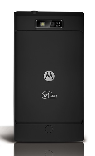 Virgin Mobile Motorola TRIUMPH Android Smartphone back