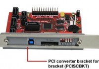 Addonics 5-Port HPM-XU Port Multiplier with eSATA and USB 3.0 with PCI Converter Bracket PCISCBKT