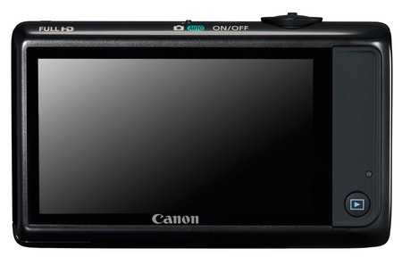 Canon PowerShot ELPH 510 HS 12x zoom compact digital camera back