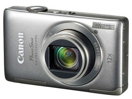 Canon PowerShot ELPH 510 HS 12x zoom compact digital camera silver
