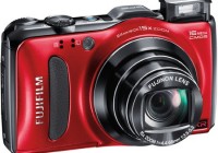 FujiFilm FinePix F600 EXR 15x Zoom Digital Camera red