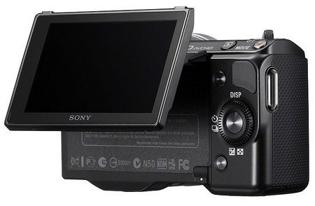 Sony NEX-5N Compact Interchangeable Lens Camera lcd display