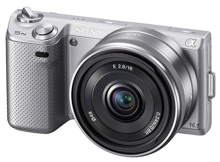 Sony NEX-5N Compact Interchangeable Lens Camera silver