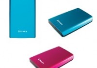 Verbatim Store n Go USB 3.0 Hard Drive Now Comes in Caribbean Blue and Hot Pink