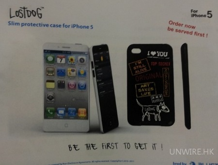 Bluetrek's PR Documents shows an iPhone 5 (Not only case)