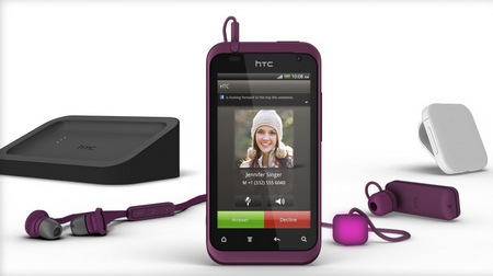 HTC Rhyme Android Smartphone with accessories