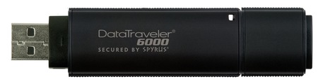 Kingston DataTraveler 6000 Enterprise USB Flash Drive with Military-Grade Data Protection