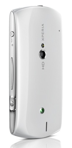 Sony Ericsson Xperia neo V Android Phone back angle