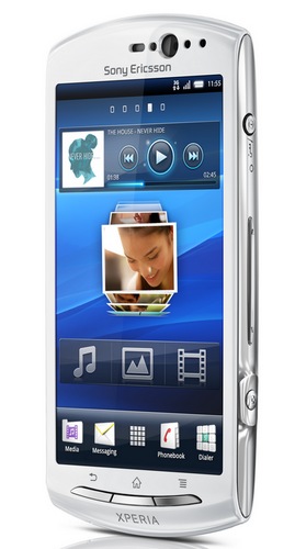 Sony Ericsson Xperia neo V Android Phone white