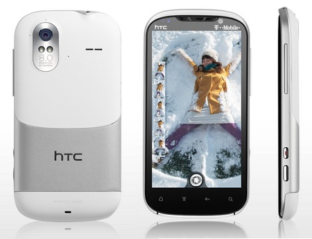 T-Mobile HTC Amaze 4G Android Smartphone does 1080p Full HD Video Recording white