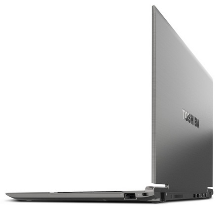 Toshiba Portege Z830 Ultrabook angle side