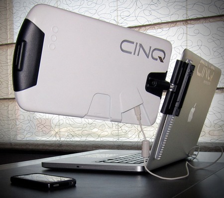 Sideline CINQ Portable Laptop Monitor white