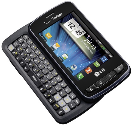 Verizon LG Enlighten Android Phone with Sliding QWERTY Keyboard