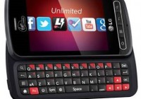 Virgin Mobile LG Optimus Slider QWERTY Smartphone