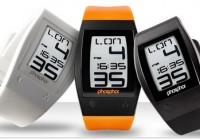 Phosphor World Time Sport E-ink Digital Watch