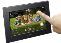 Sony S-Frame DPF-W700 and DPF-WA700 WiFi Digital Photo Frames touch