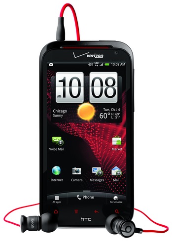 Verizon HTC Rezound Smartphone with Beats Audio