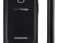 Verizon Samsung Illusion Mid-range Android Smartphone back side