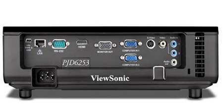 ViewSonic PJD6253, PJD6223 and PJD6553w DLP Projectors 1