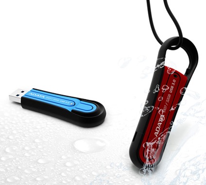 ADATA S107 Waterproof and Shock-Resistant USB 3.0 Flash Drive 1