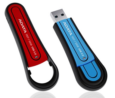 ADATA S107 Waterproof and Shock-Resistant USB 3.0 Flash Drive