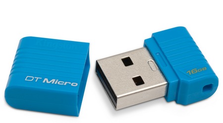 Kingston DataTraveler Micro Tiny USB Flash Drive