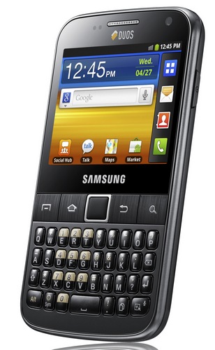 Samsung GALAXY Y Pro DUOS Dual-SIM Android Phone