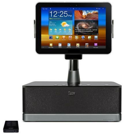 iLuv ArtStation Pro iSM524 Audio Dock for Samsung Galaxy Tabs front