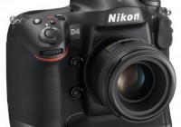 Nikon D4 Digital SLR angle