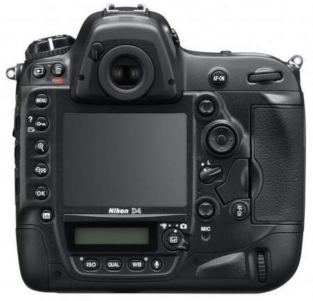 Nikon D4 Digital SLR back