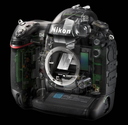 Nikon D4 Digital SLR skeleton