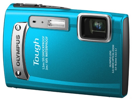 Olympus TOUGH TG-320 Rugged Digital Camera blue