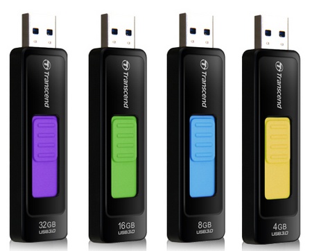 Transcend JetFlash 760 Capless USB 3.0 Flash Drive