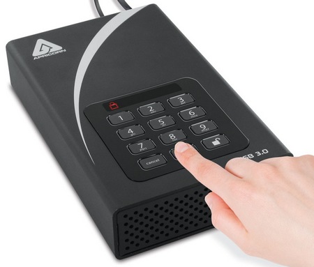 Apricorn Aegis Padlock DT USB 3.0 Encrypted Desktop Hard Drive