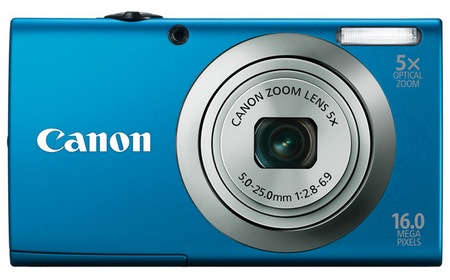 Canon PowerShot A2300 digital camera blue