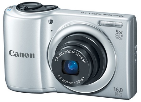 Canon PowerShot A810 Digital Camera uses AA Batteries Silver