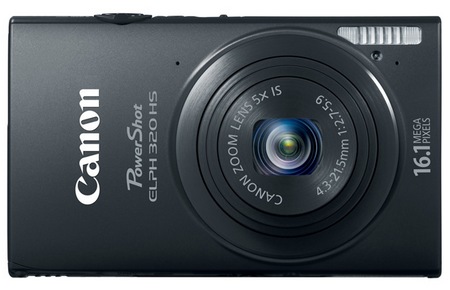 Canon PowerShot ELPH 320 HS Digital Camera black